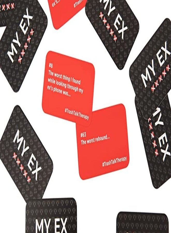 DSS Games My Ex [A Deck of Conversation Starters] - to Trash Talk Your Ex at Girls Night. Share Relatable Stories of Relationships Gone Wrong - Image 3